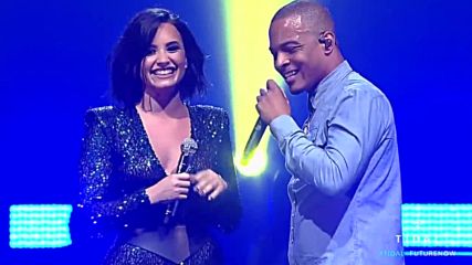 Невероятни! Demi Lovato ft. T.i - Live Your Life ( Future Now Tour) 2016