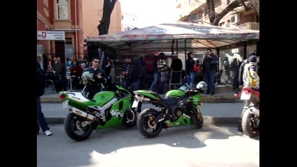 Armenian motobikers Plovdiv, 22 March 2012