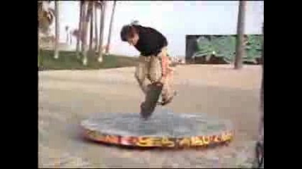 Skateboarding - Tony Hawk and Rodney Mullen.