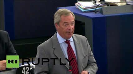 France: Greek crisis proves EU project dying - Farage