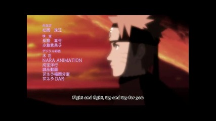 Naruto Shippuuden Ending 19 ~ "place to Try" + (bg sub)