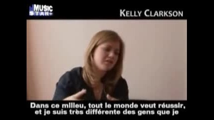 Kelly Clarkson Interview France March 2009 