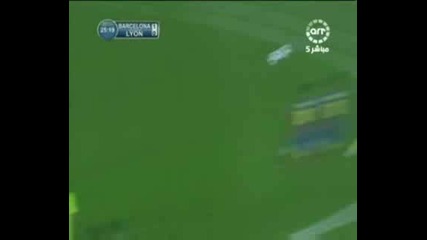 Барселона 1:0 Лион Тиери Анри