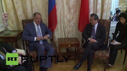 Austria: Lavrov and Wang Yi meet on sidelines of Iran nuclear talks