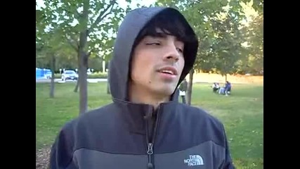M - Joe Jonas On The Set Of Camp Rock 2 