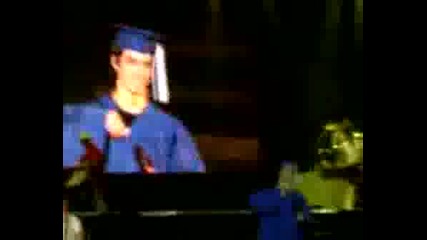 Joe Jonas Graduates