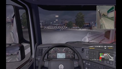 My gameplay - Euro Truck Simulator 2 (играя с волан)