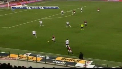 Ronaldinho vs Cagliari 2009 - 2010