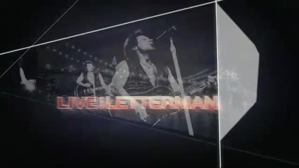 Bon Jovi - Wanted Dead Or Alive (live on Letterman)