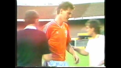 Холандия - България 1:2 Приятелска среща 24 Май 1988 Година