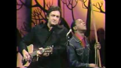Johnny Cash - Oklahoma Hills (with Flip Wilson)
