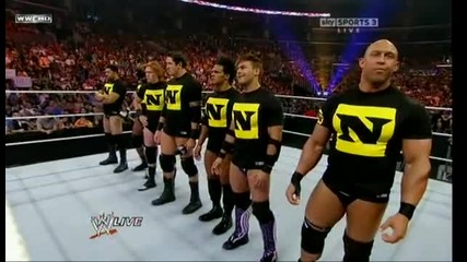 Wwe John Cena and Nexus Segment