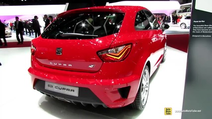 2015 Seat Ibiza Cupra - Exterior and Interior Walkaround - Debut at 2014 Geneva Motor Show.avi