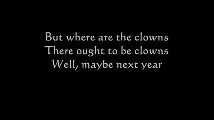 Send in the Clowns - Judy Collins 