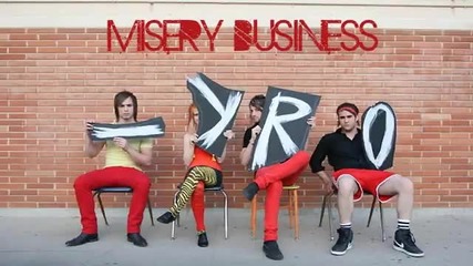 Paramore - Misery Business Guitar Solo Instrumental Official [lead only]