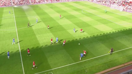 Манчестър Юнайтед – Уигън 4-0 / Barclays Premier League 2012-13 - 4 кръг