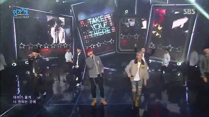 151129 B.a.p - Take You There @ Inkigayo