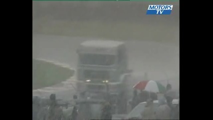 Accident Camion truck Btra Rd1 Brands Hatch Finale 
