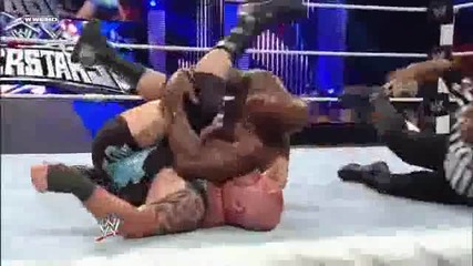 Tensai vs Titus O'neil - Wwe Superstars 14/6/13