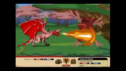 Dragon Fable Heros Heart Day Boss Fight