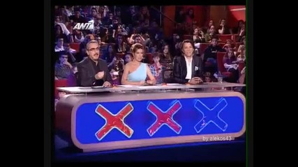 Eleni Kariolaki Xoros Ellada exeis Talento - 1 Greece Got Talent Show 19 03 2010 