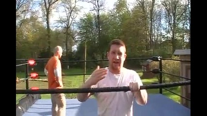 Clothesline - How to do a Clothesline - Pro Wrestling move