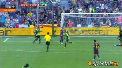 * Еркулес спъна Барса с 0:2 на Камп Ноу !!!