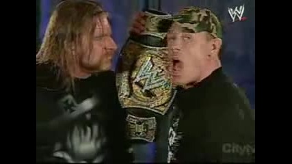 John Cena прекъсва Triple H | Смях 
