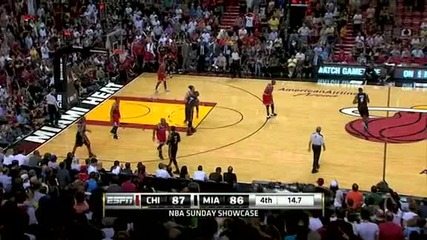 Маями Хийт 86:87 Чикаго Булс (06 - 03 - 2011г.) 