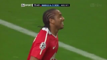 Manchester United 4-1 Schalke 04 ( Anderson )