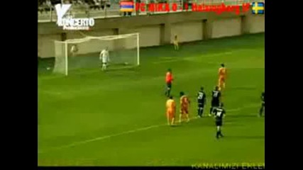 The Uefa Europa League Fc Mika vs Helsingborg If Stv