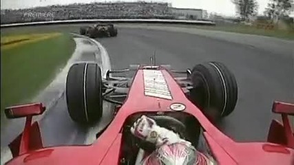 Kimi Raikkonen - onboard lap at Indianapolis 2007
