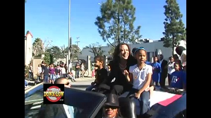 Гей и лесбийки афроамериканци в годишния парад на М. Л. Кинг в Лос Анджелис 