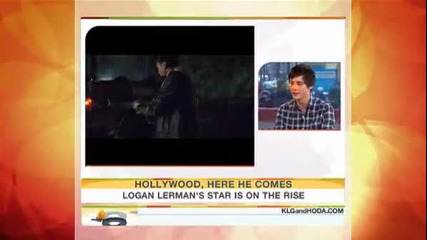 Logan Lerman Interview - The Today Show 
