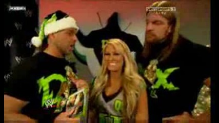 Degeneration X & Kelly (смях)