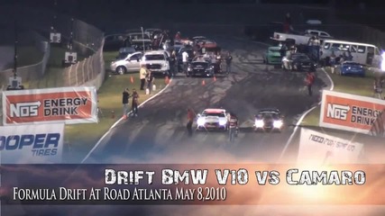Drift Bmw V10 vs Camaro