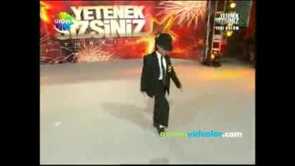 Вие сте талантa Турция - Yetenek Sizsiniz Trkiye - Kaan Bayba Michael Jackson Dance 12.12.2009 