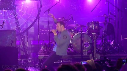Coldplay - Viva La Vida ( Live on Letterman )