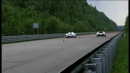 Bugatti Veyron vs Koenigsegg Ccxf (60 310+ kmh)
