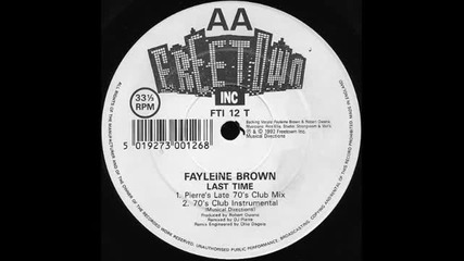 Fayleine Brown - Last Time [pierre's late 70's Club mix]