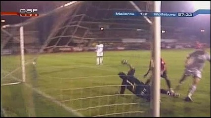 Mallorca 1 - 2 Wolfsburg ( Dzeko ) 