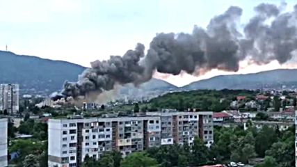 Голям пожар в София