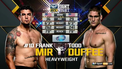 Frank Mir vs Todd Duffee (ufc Fight Night 71, 15.05.2015)