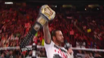 Raw - Cm Punk, Bryan and Ryder celebrate their victories at Wwe Tlc