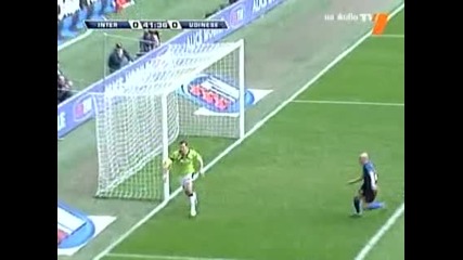 Интер - Удинезе 1:0 (09.11.08)