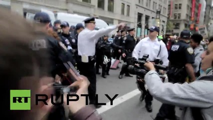 Ню Йорк: Сблъсъци между протестиращите и полицията