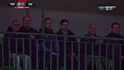 Радост на играчите на Левски със Стойчо Стоев