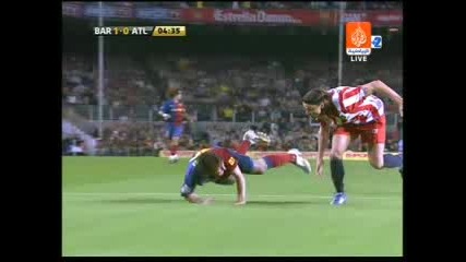 04.10 Барселона - Атлетико Мадрид 6:1 Самуел ЕтоО гол