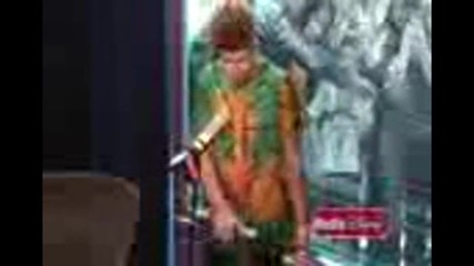 Justin Bieber _all Around The World_ Radio Disney _take Over_ with Ernie D.