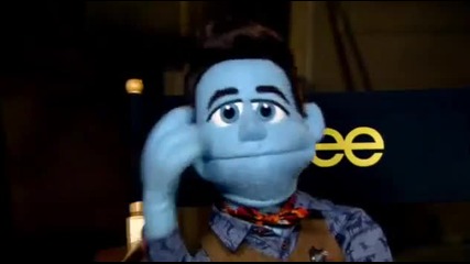 Glee Video: Chris Colfer, Darren Criss, Adam Lambert Get 'felt Up' in Puppet Promo